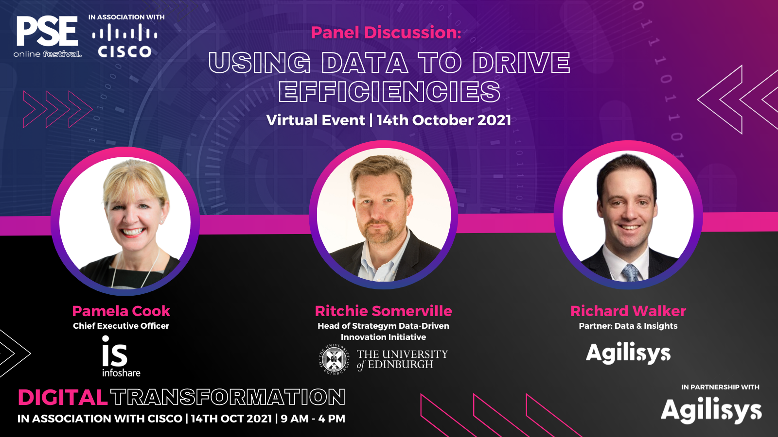 Public Sector Executive virtual event: Using data to drive efficiencies