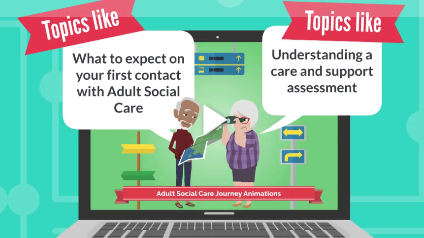 Free tools and bespoke animations for adult social care