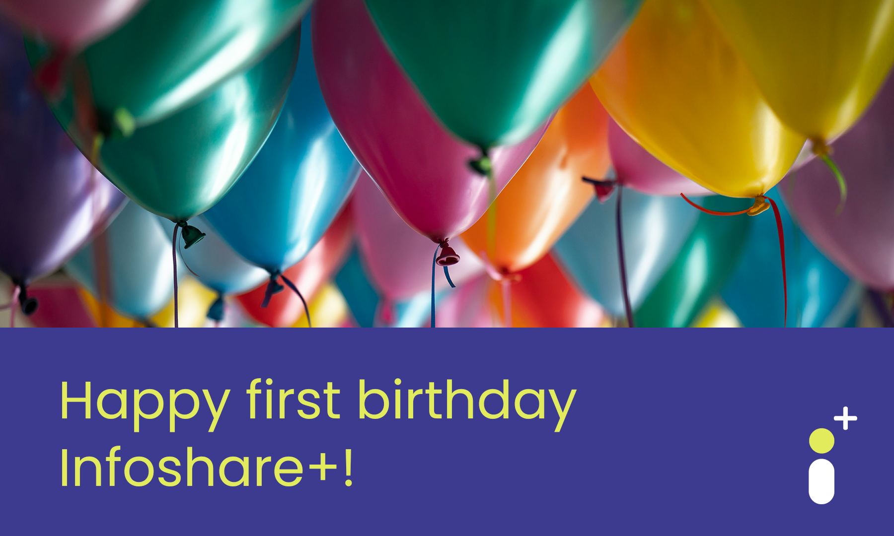 Happy first birthday to us!